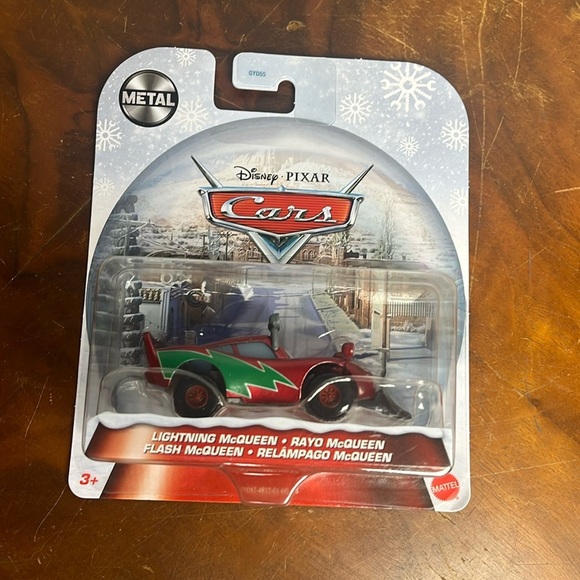 Disney Pixar diecast lightning McQueen snowplow 2024 - Picture 1 of 5